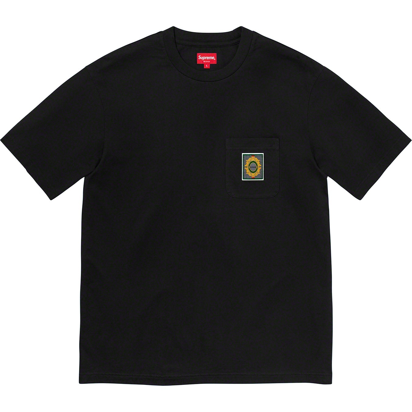 Crest Label Pocket Tee view 5